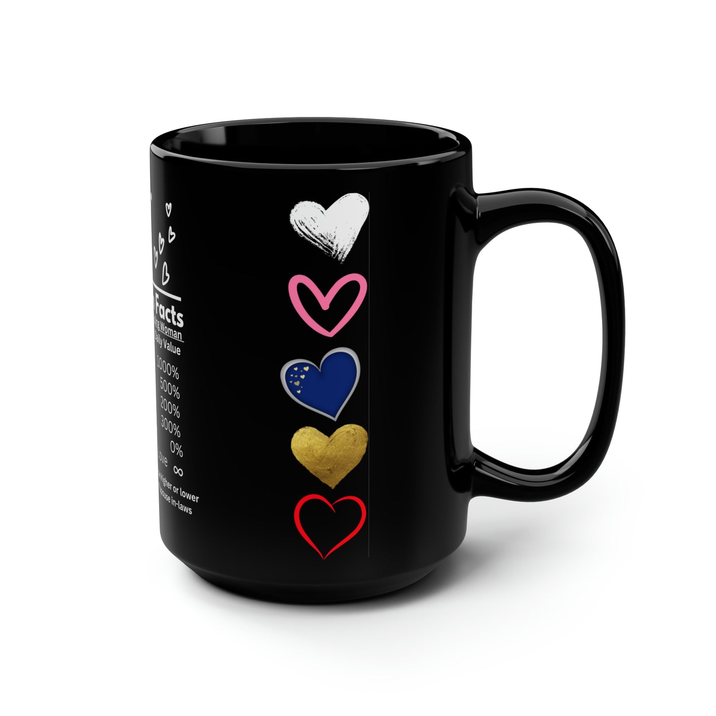 Black Mug, 15oz