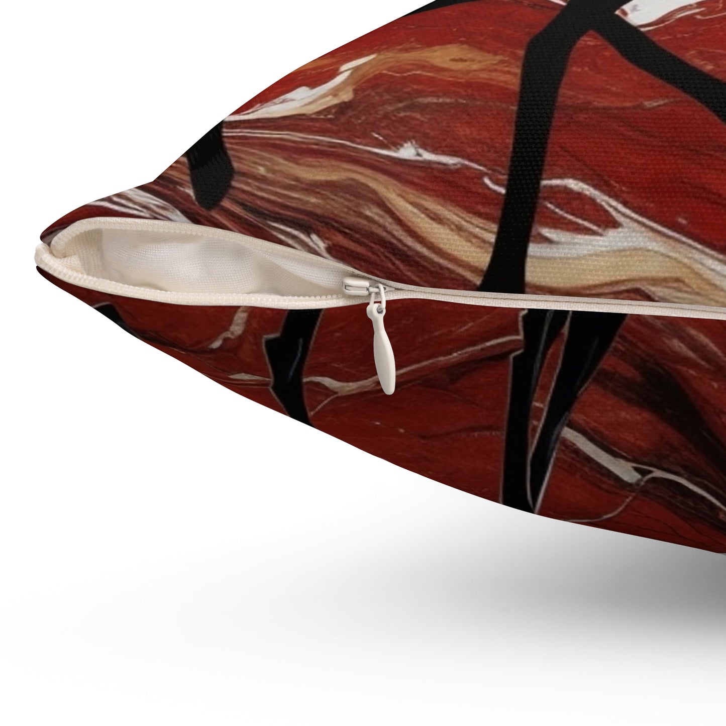 Spun Polyester Square Pillow