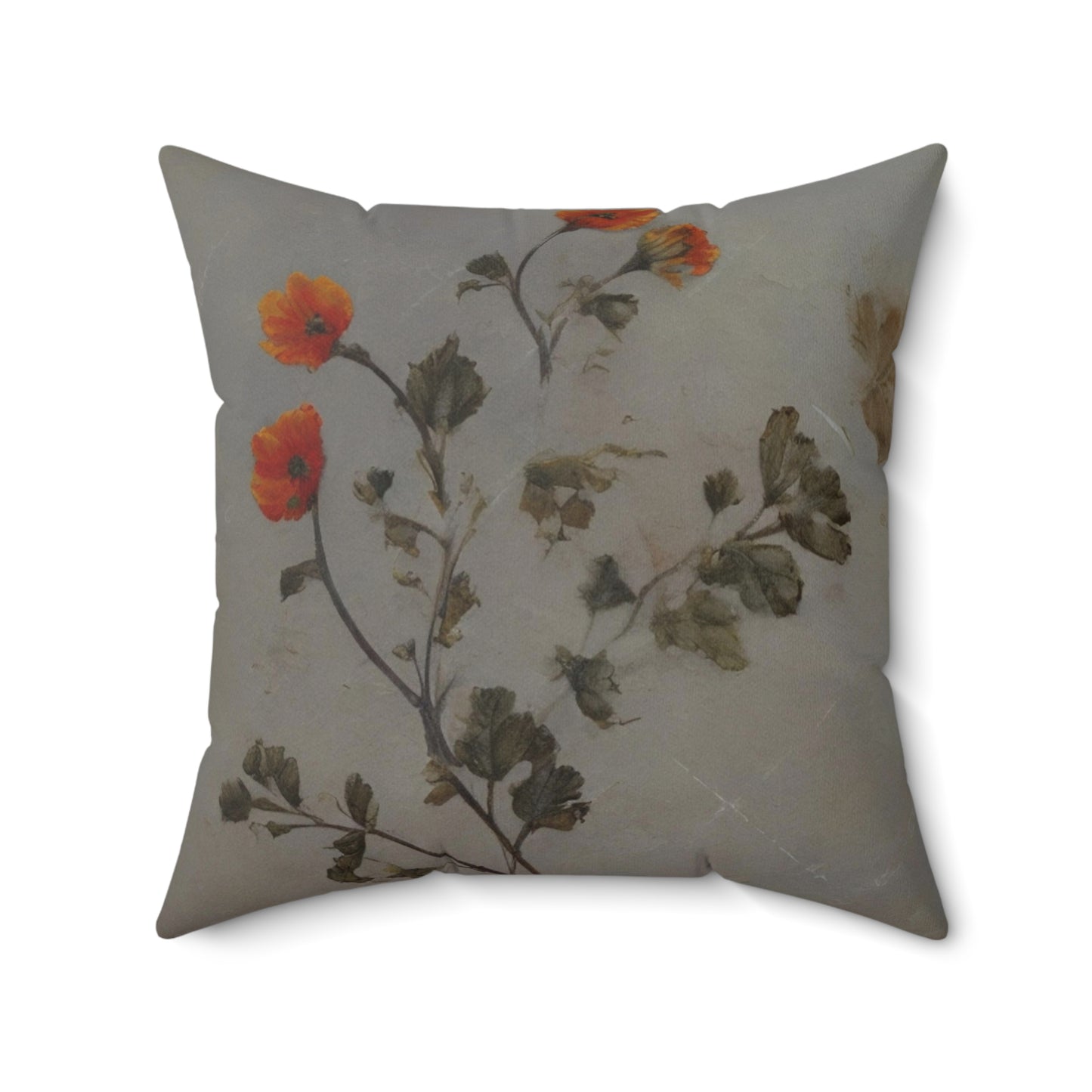Spun Polyester Square Pillow
