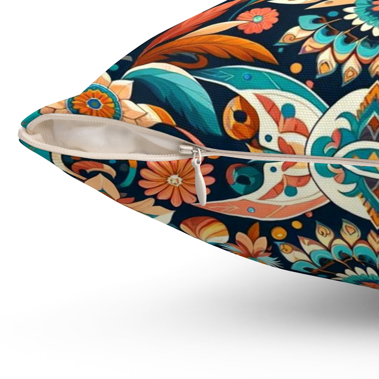 Spun Polyester Square Pillow