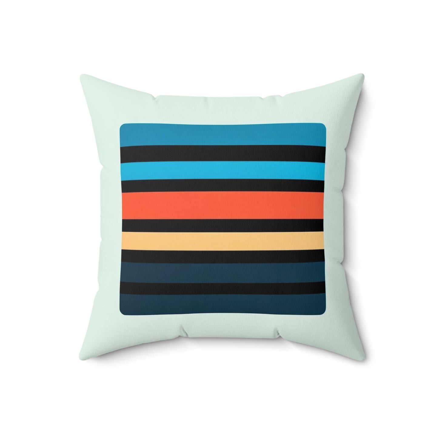Spun Polyester Square Pillow