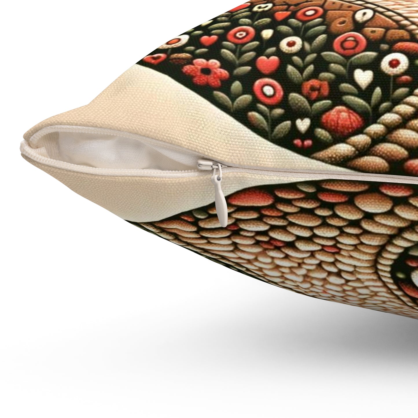 Spun Polyester Square Pillow