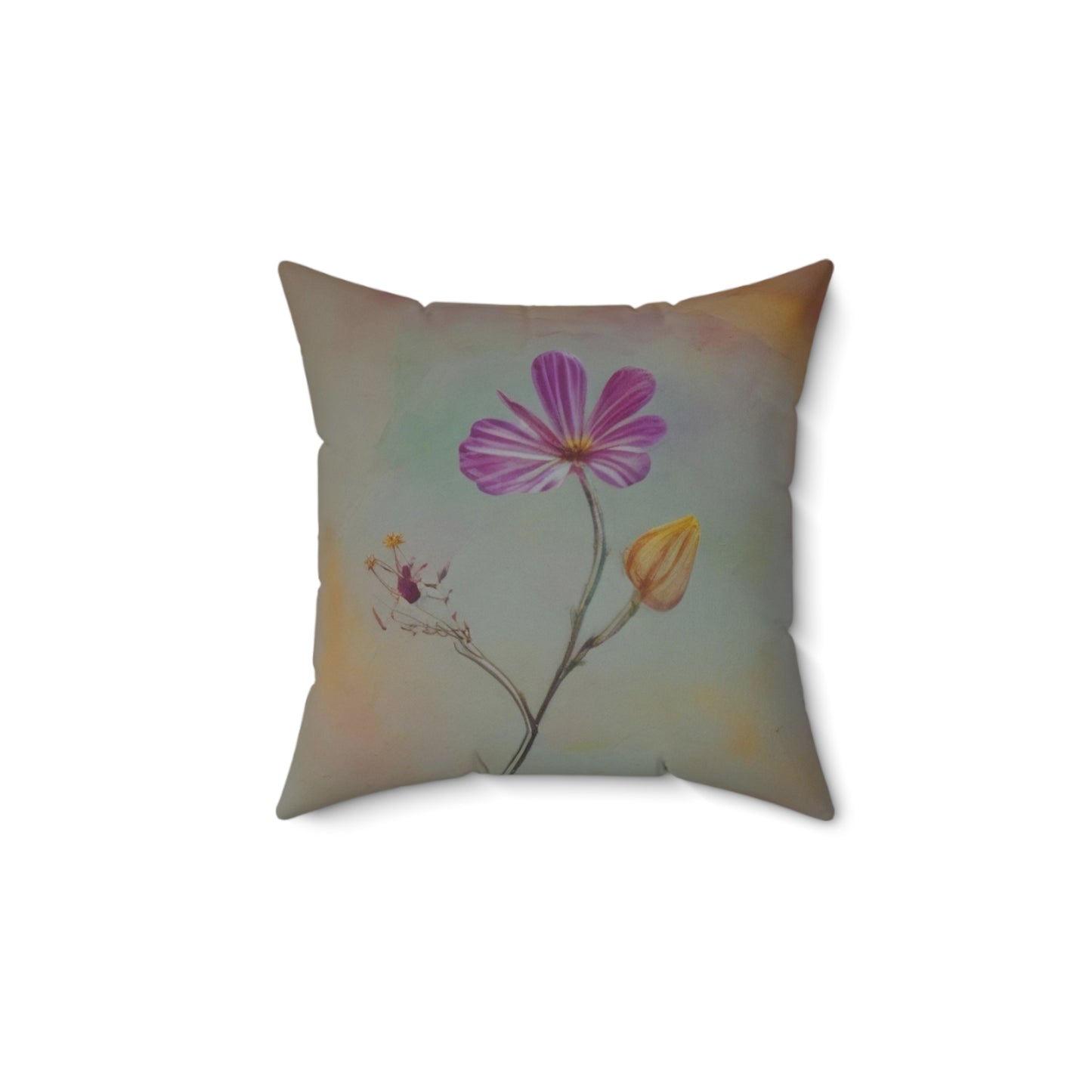 Spun Polyester Square Pillow