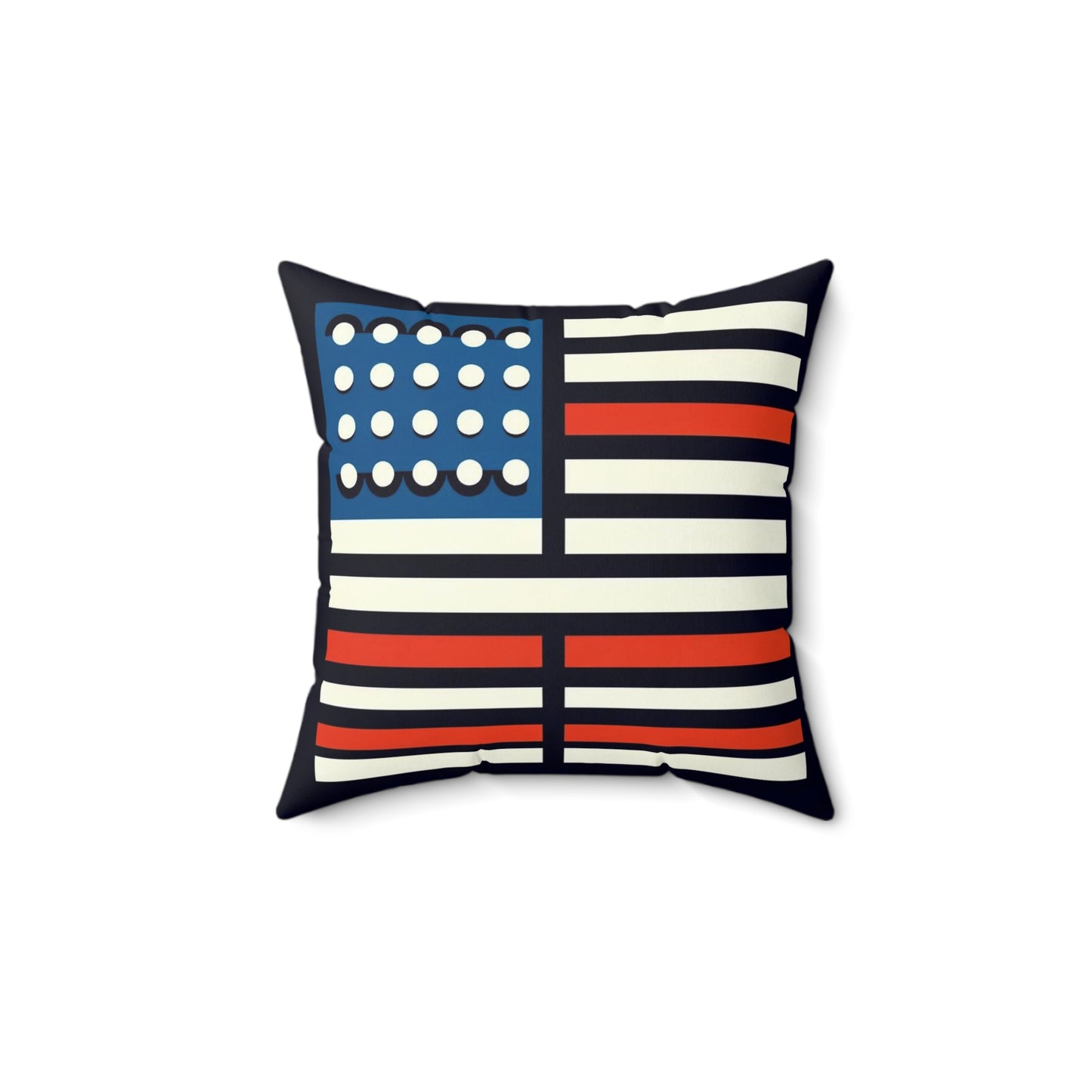 Spun Polyester Square Pillow