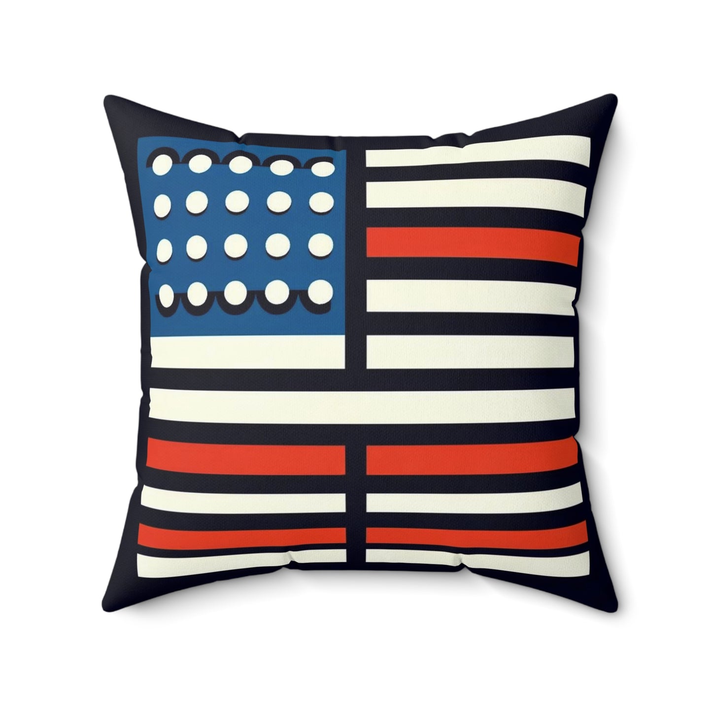 Spun Polyester Square Pillow