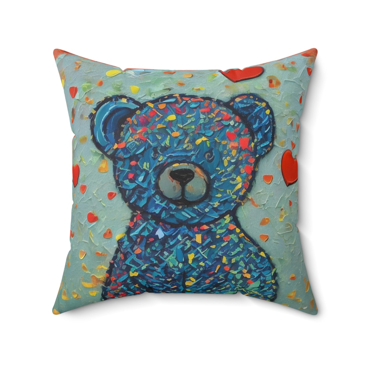 Spun Polyester Square Pillow