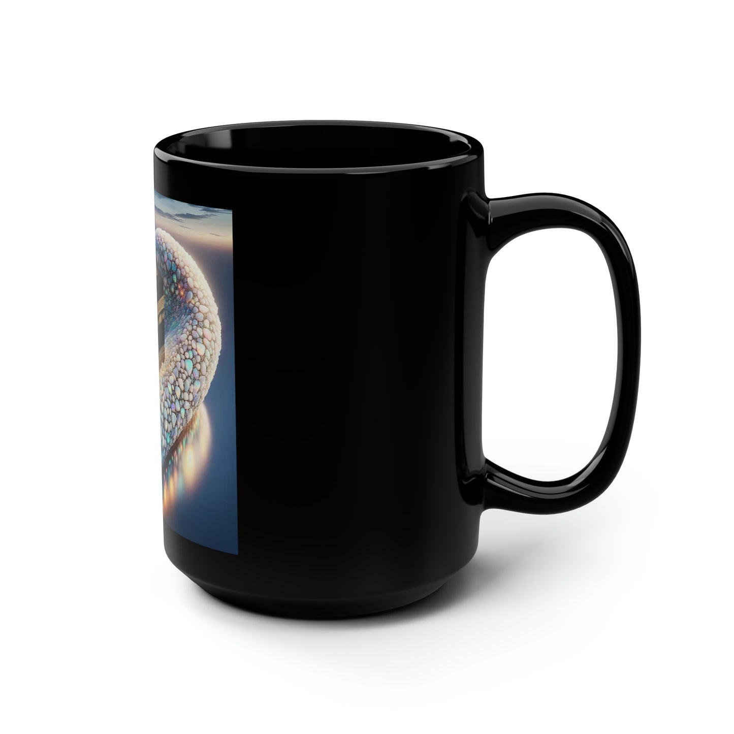 Black Mug, 15oz