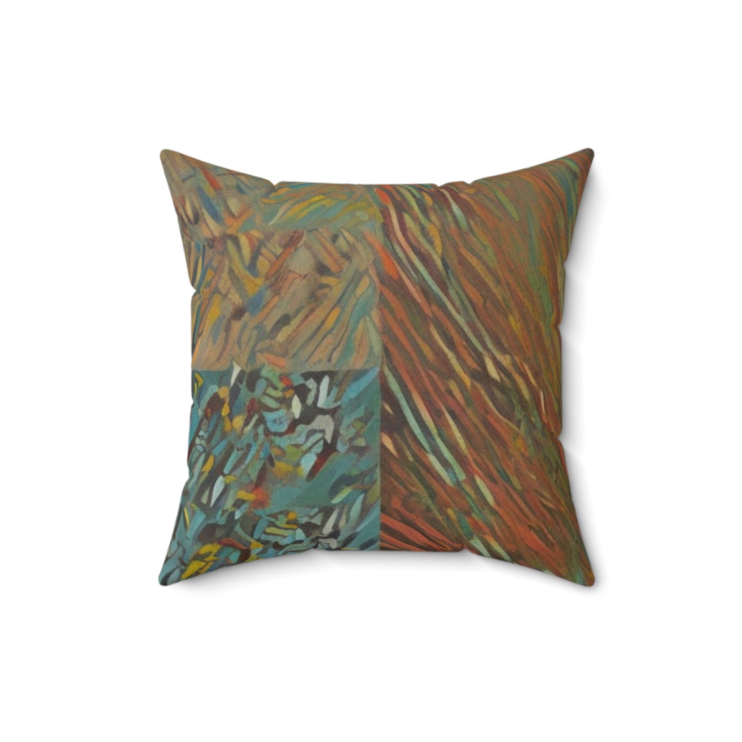 Spun Polyester Square Pillow