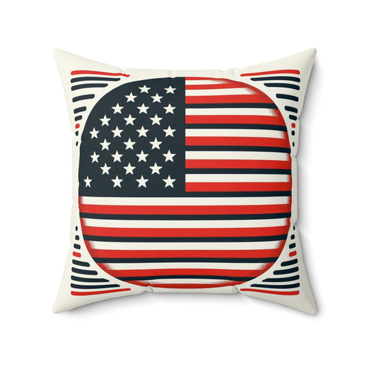 Spun Polyester Square Pillow