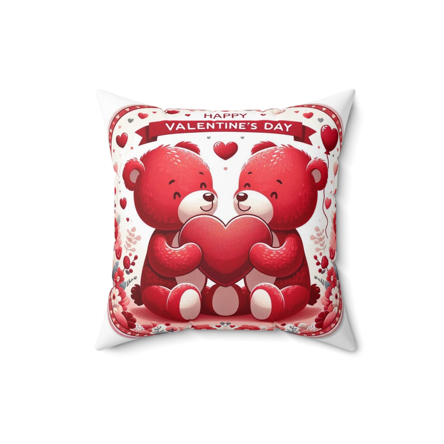 Spun Polyester Square Pillow