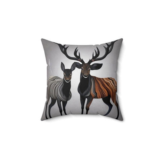 Spun Polyester Square Pillow