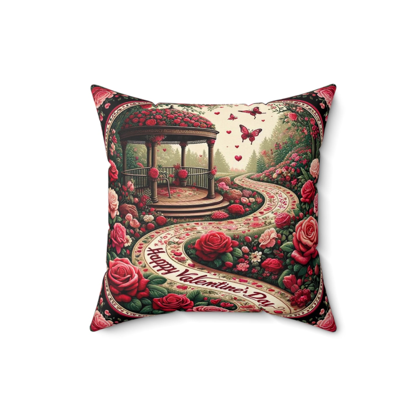 Spun Polyester Square Pillow