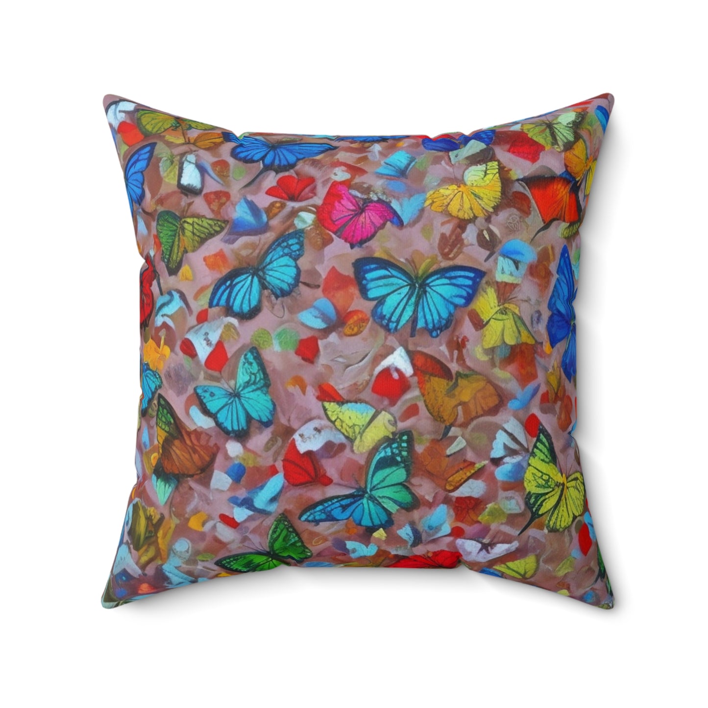 Spun Polyester Square Pillow
