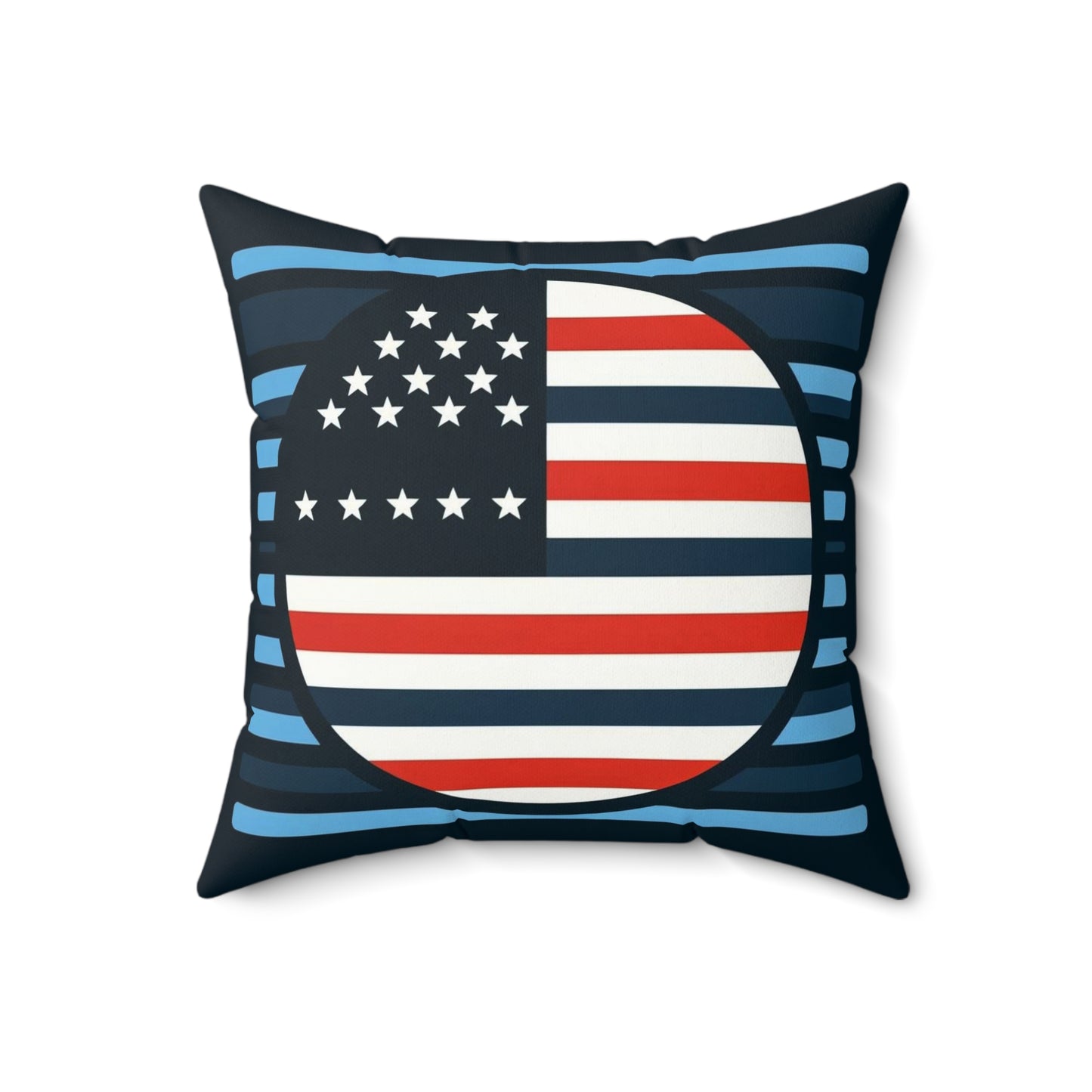 Spun Polyester Square Pillow