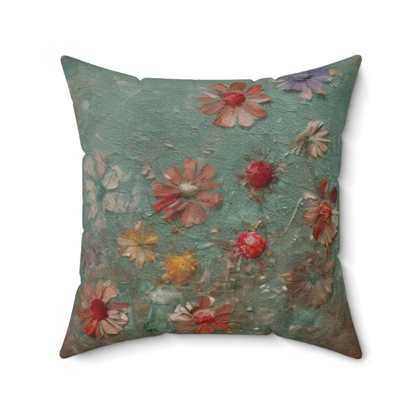 Spun Polyester Square Pillow