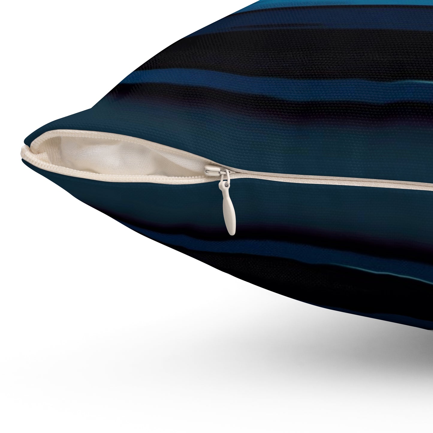 A Spun Polyester Square Pillow