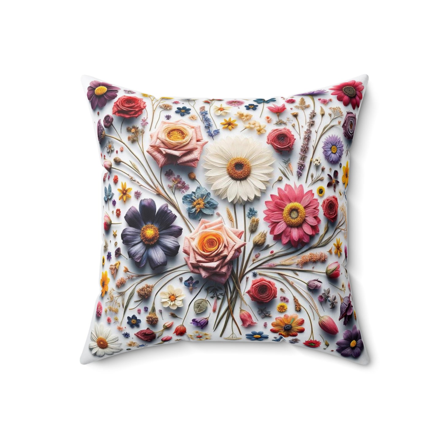 Spun Polyester Square Pillow