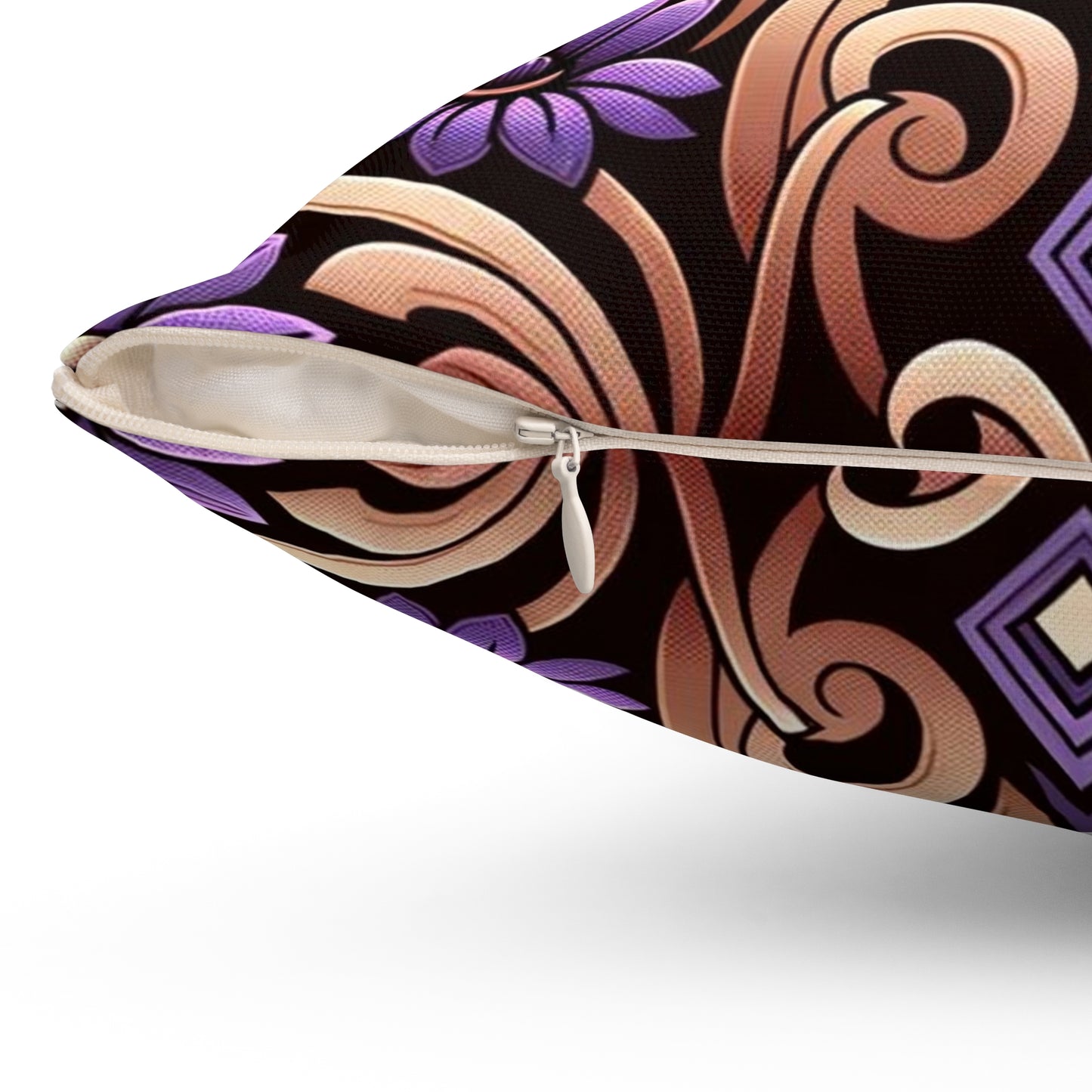 Spun Polyester Square Pillow