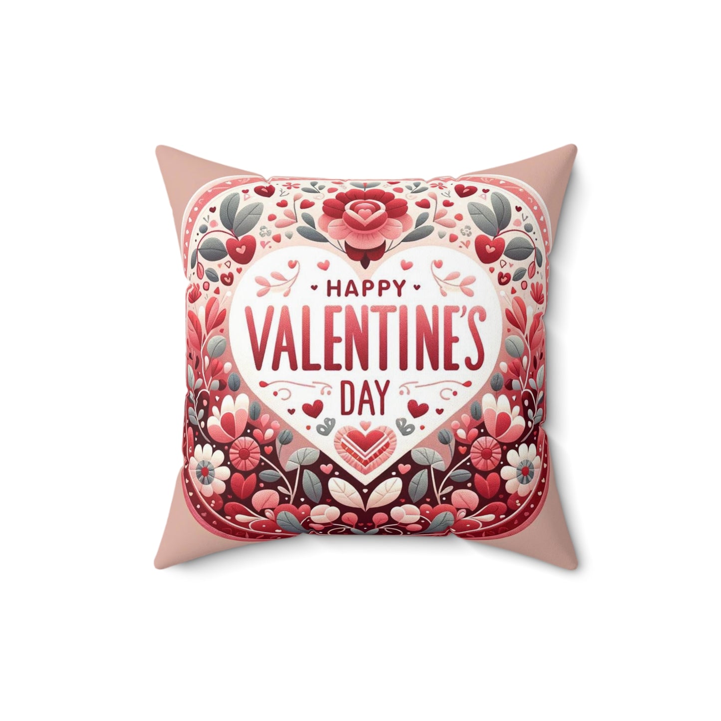 Spun Polyester Square Pillow