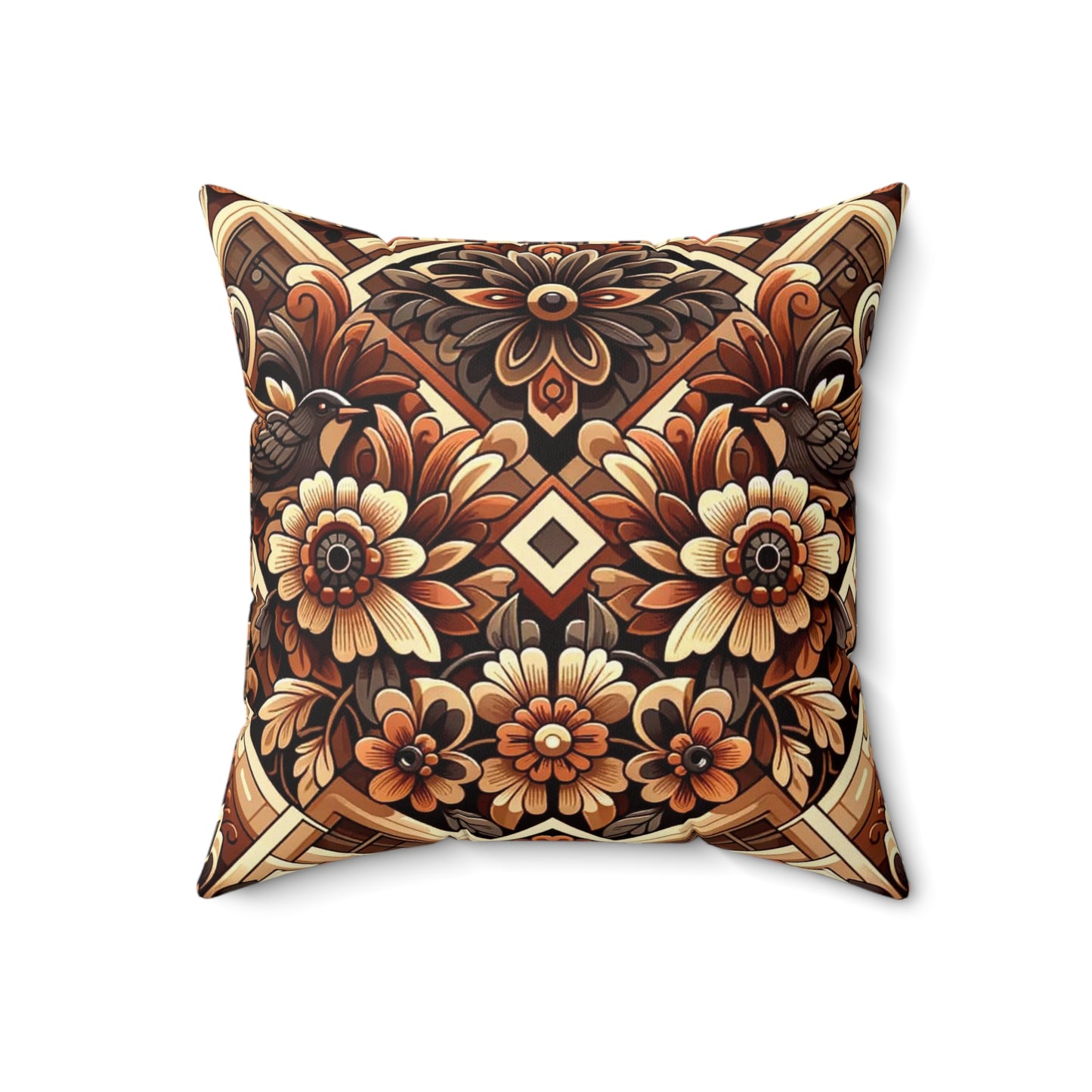 Spun Polyester Square Pillow