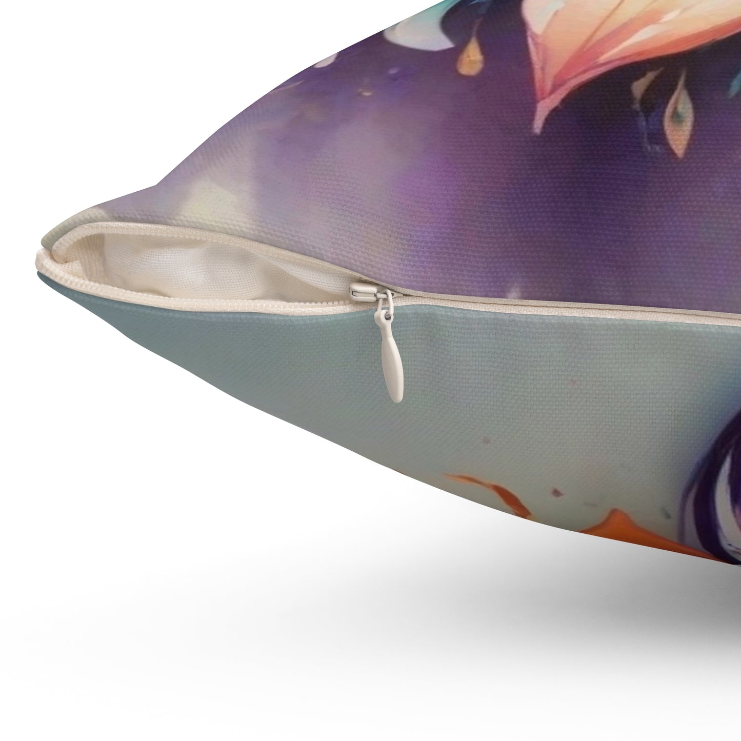 Spun Polyester Square Pillow