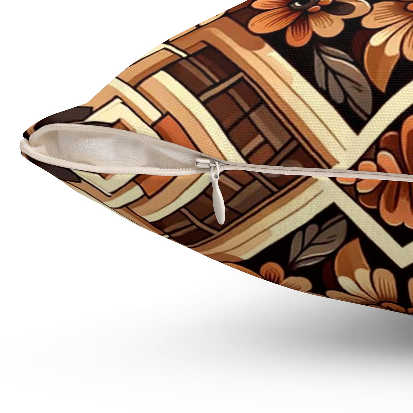 Spun Polyester Square Pillow