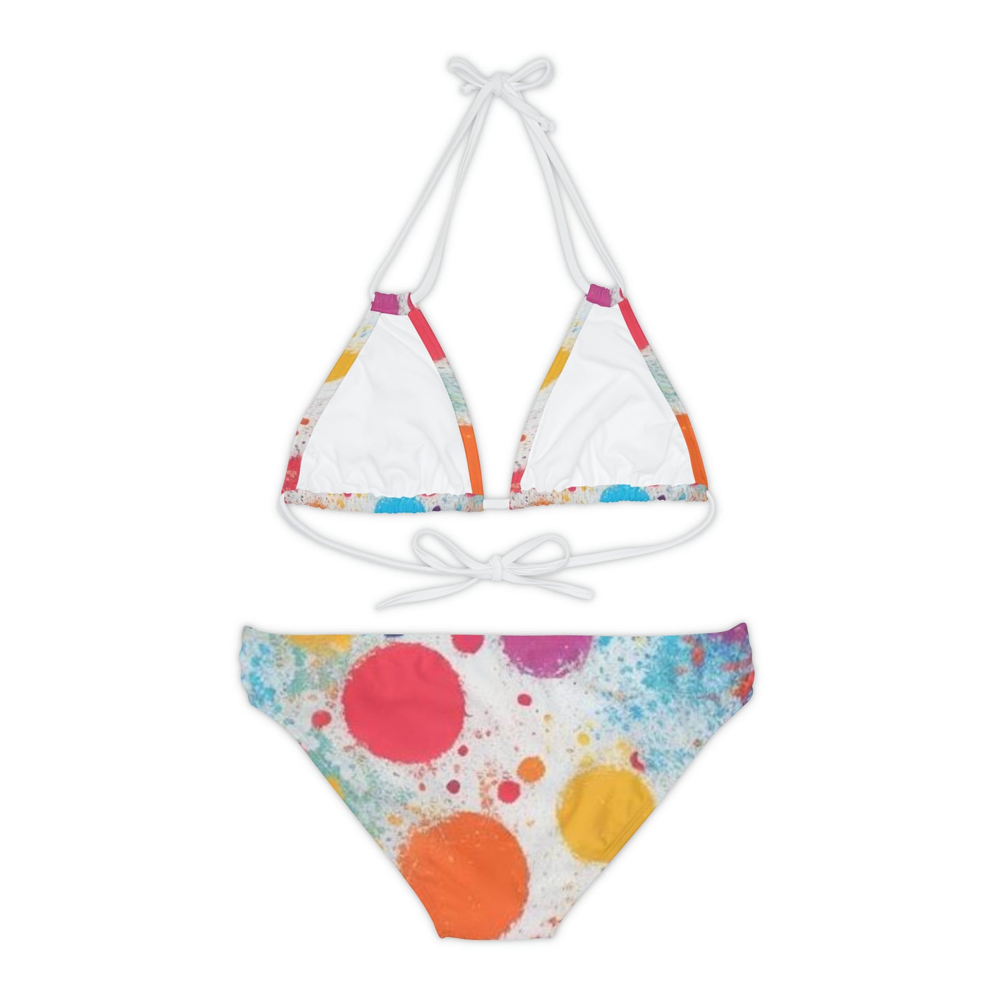 Strappy Bikini Set (AOP)