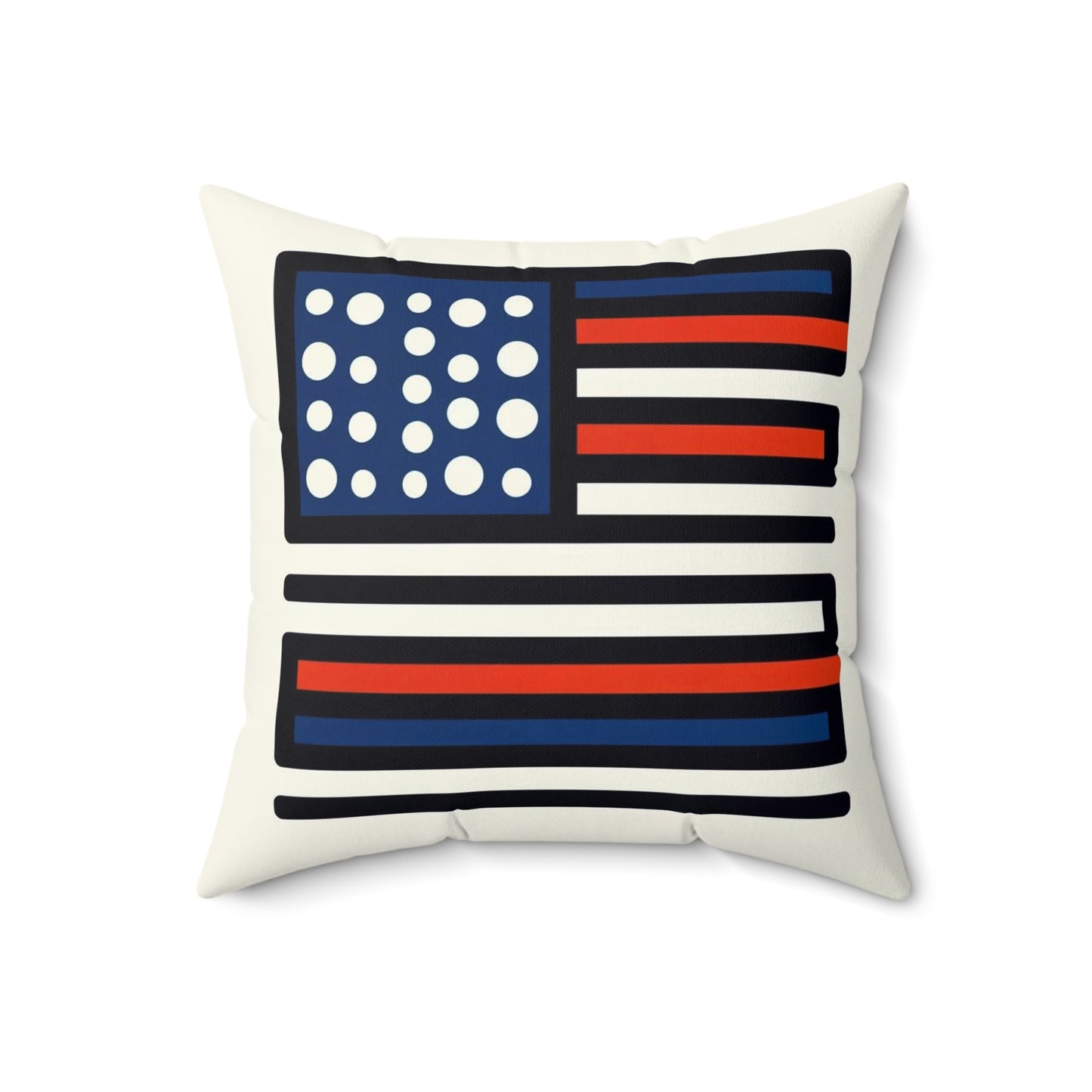 Spun Polyester Square Pillow