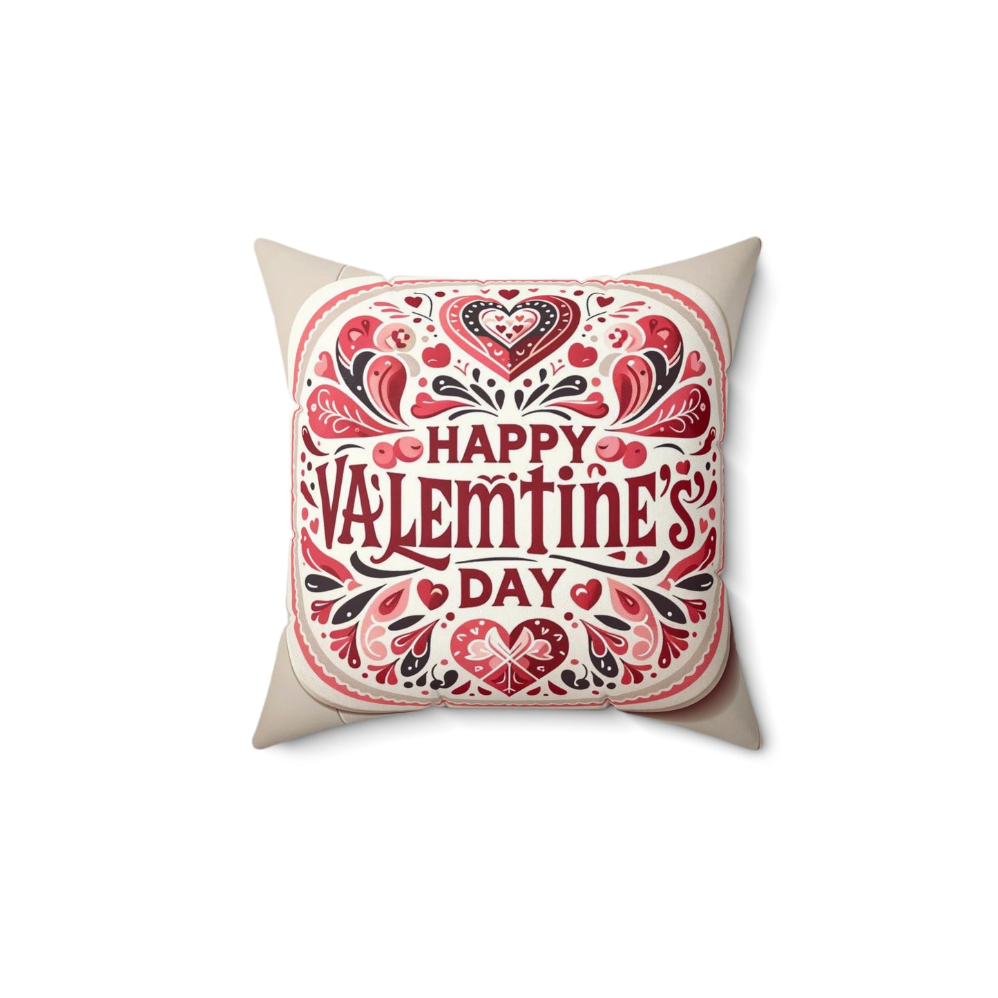 Spun Polyester Square Pillow