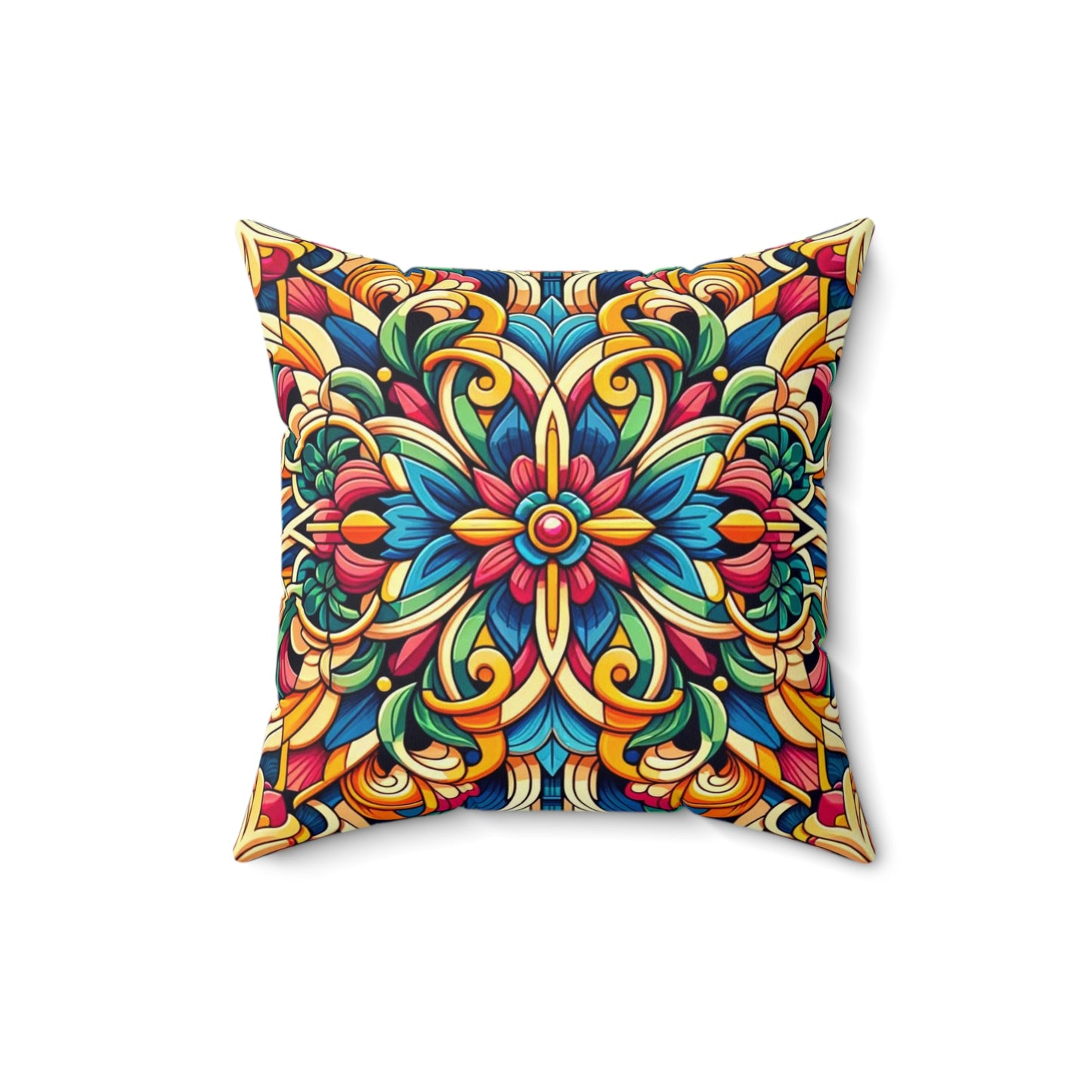 Spun Polyester Square Pillow