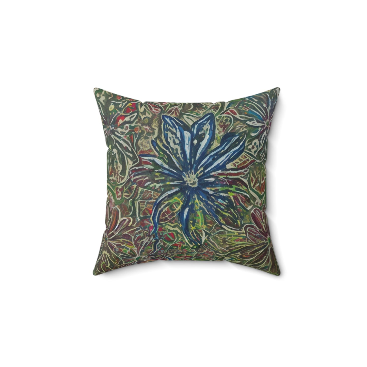 Spun Polyester Square Pillow
