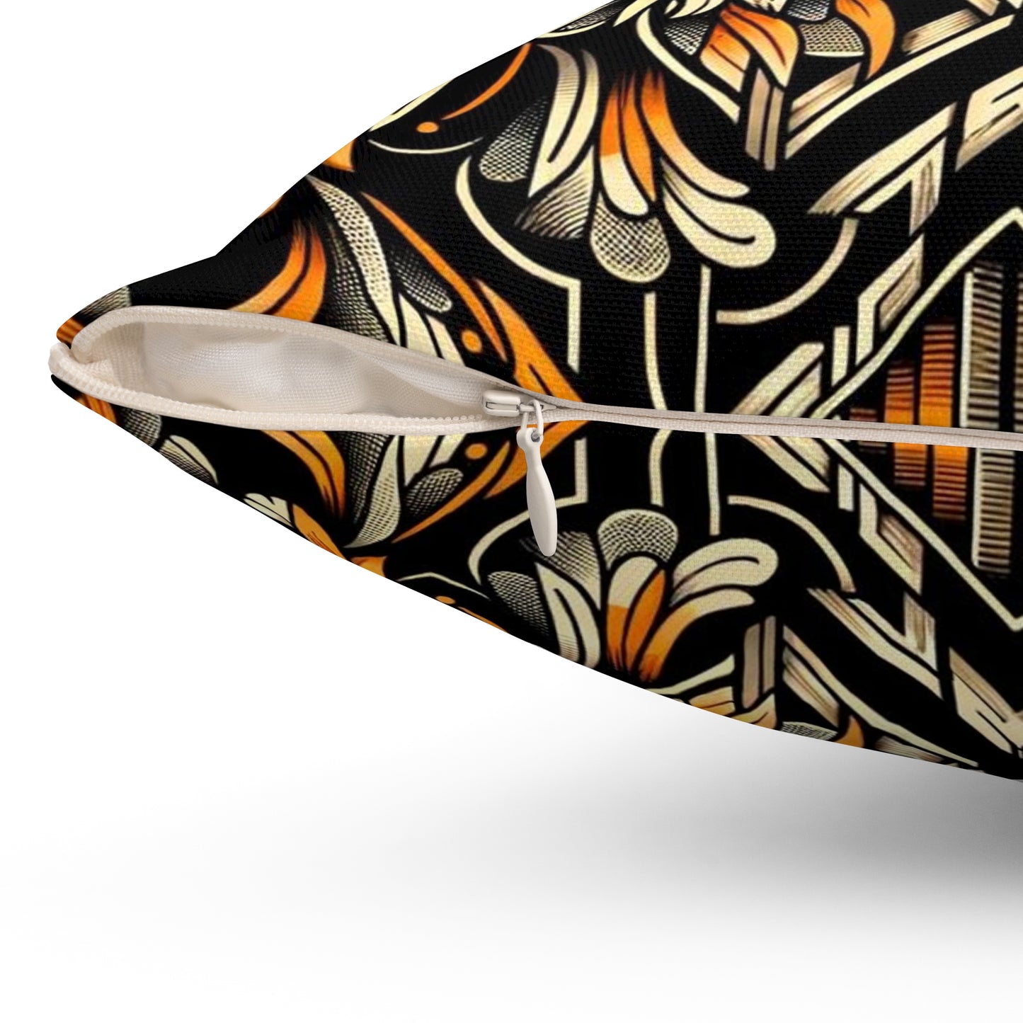 Spun Polyester Square Pillow