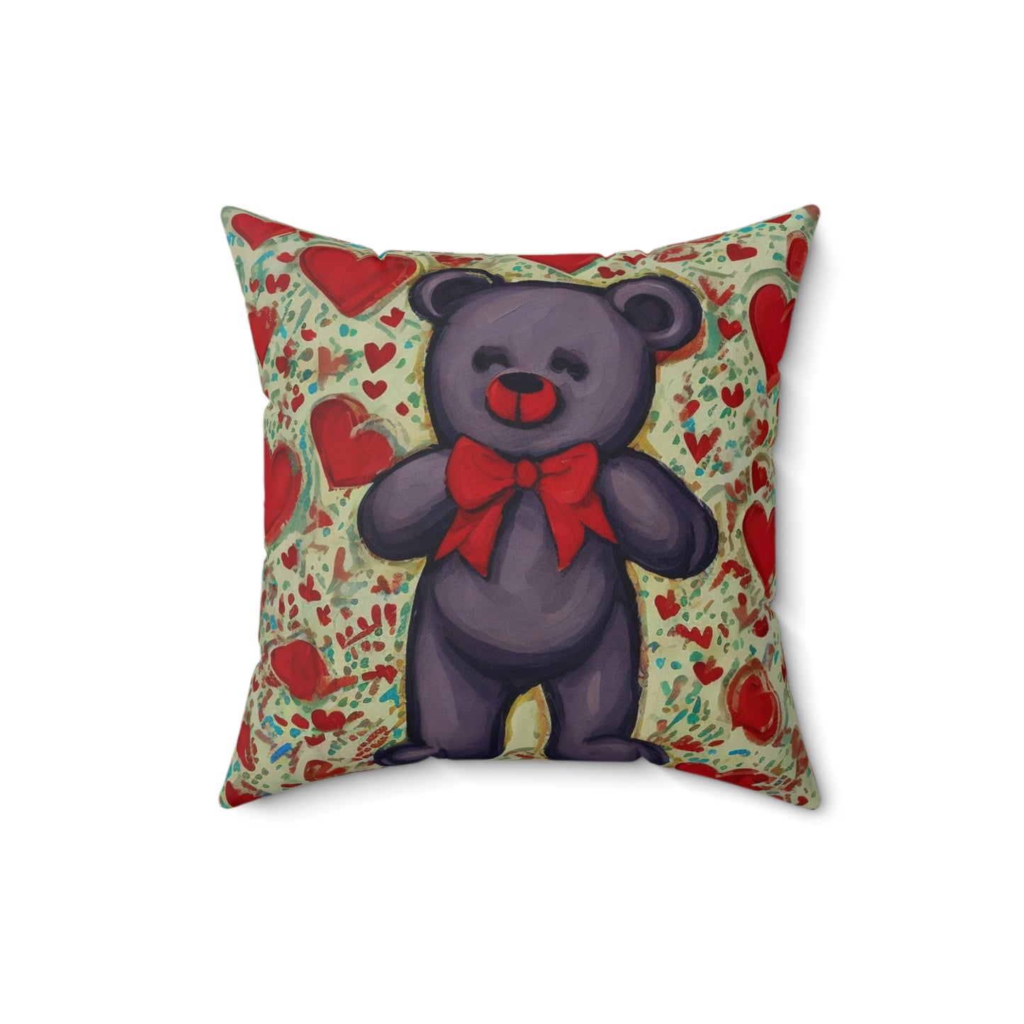 Spun Polyester Square Pillow