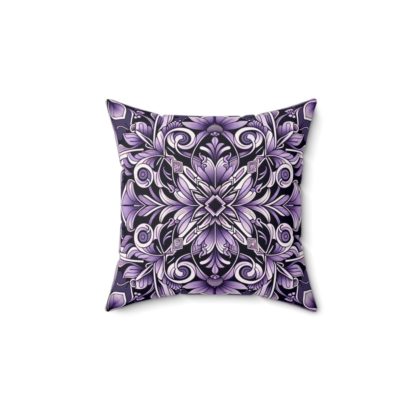 Spun Polyester Square Pillow
