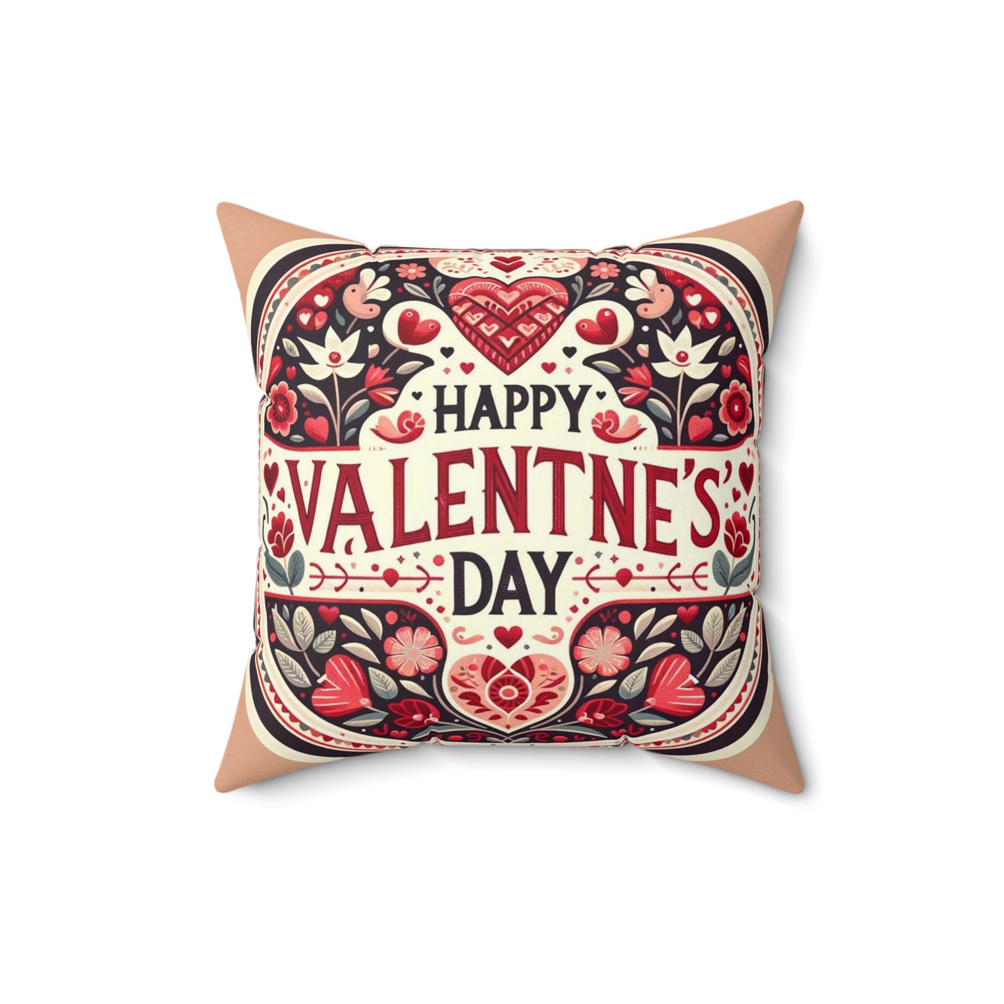 Spun Polyester Square Pillow