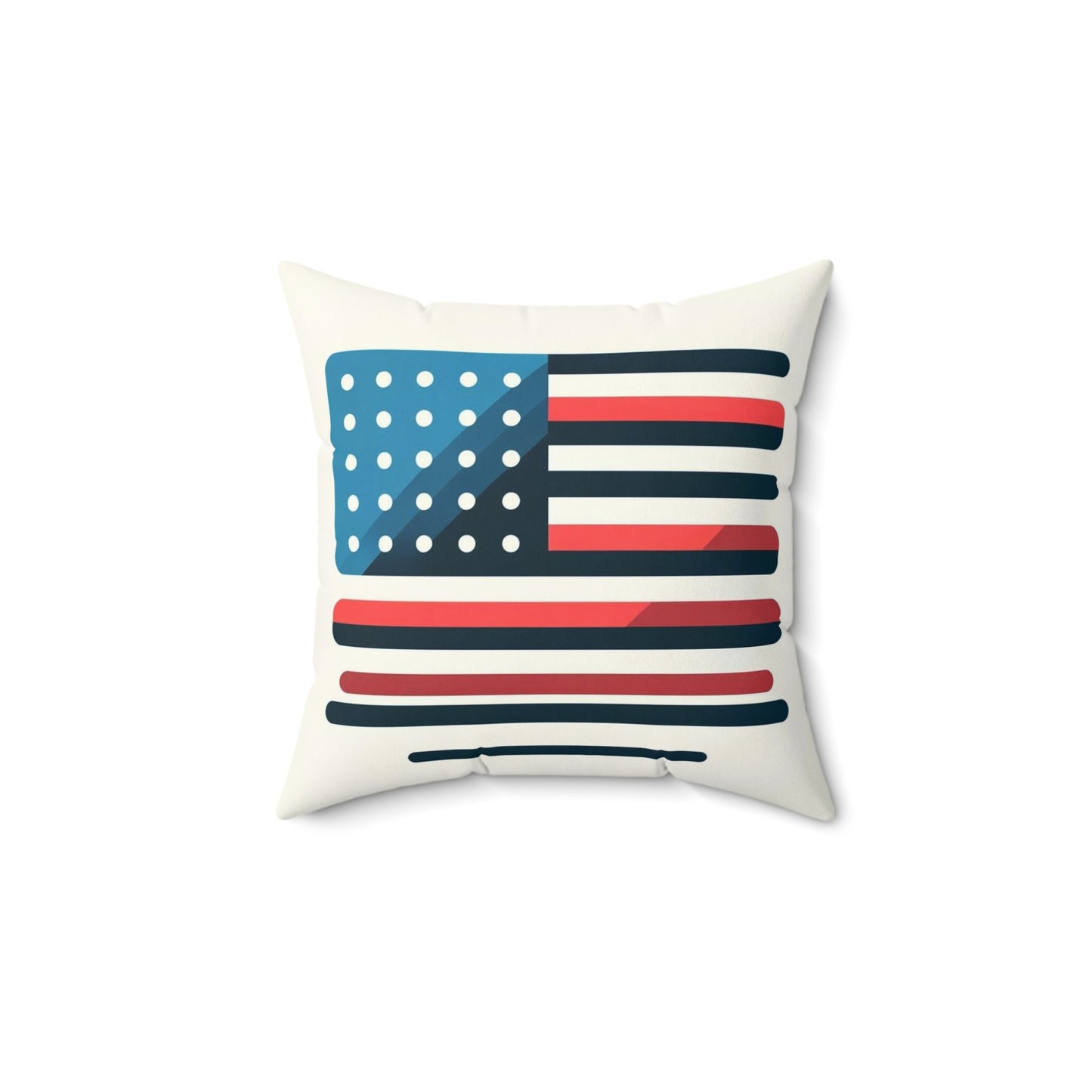Spun Polyester Square Pillow