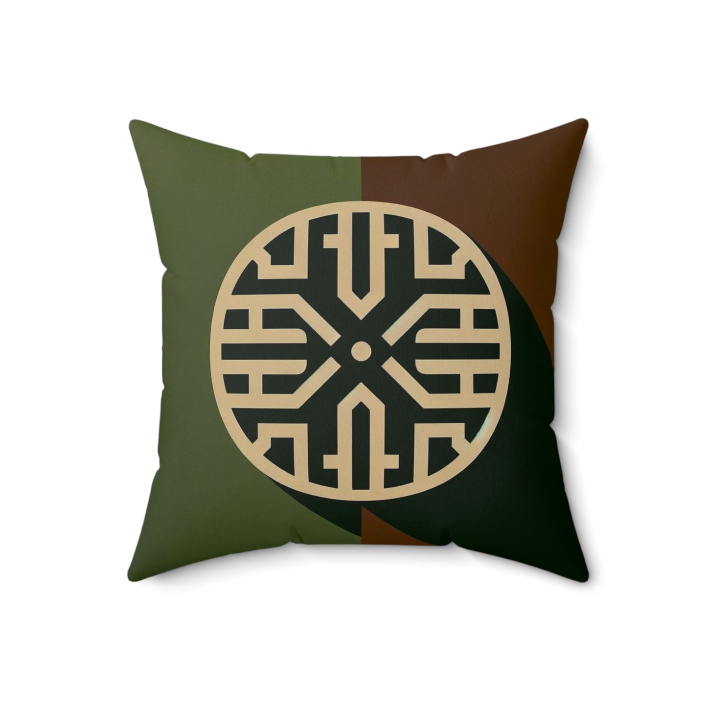 Spun Polyester Square Pillow