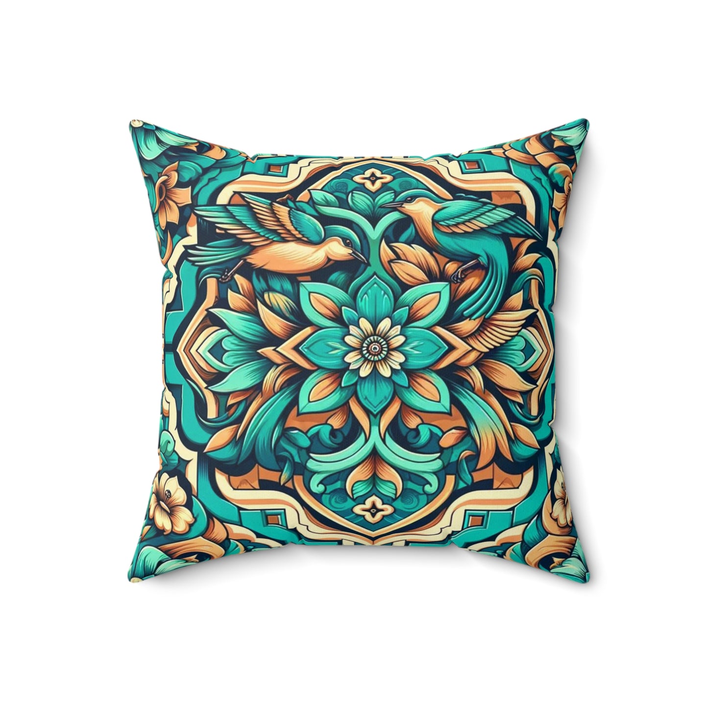 Spun Polyester Square Pillow