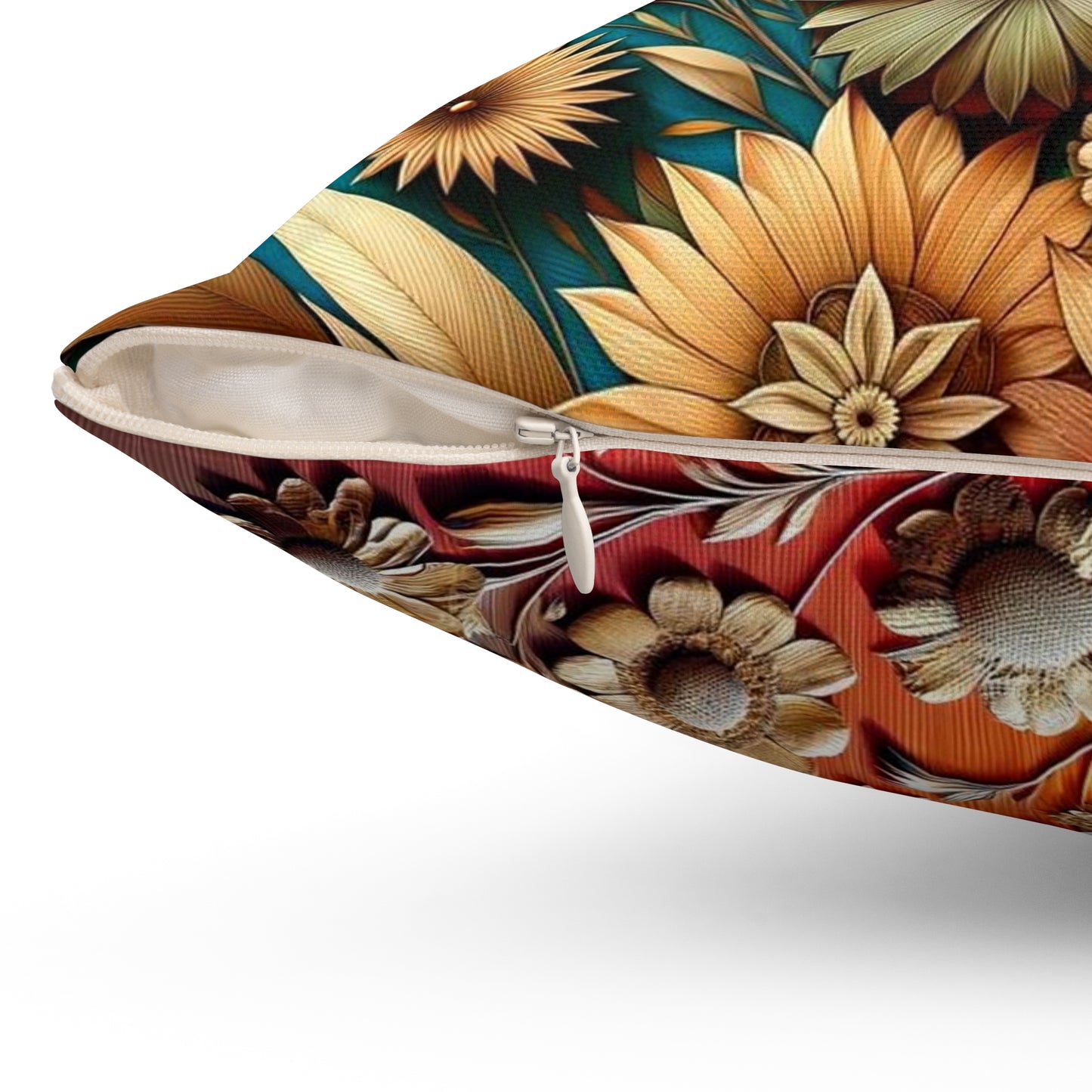 Spun Polyester Square Pillow
