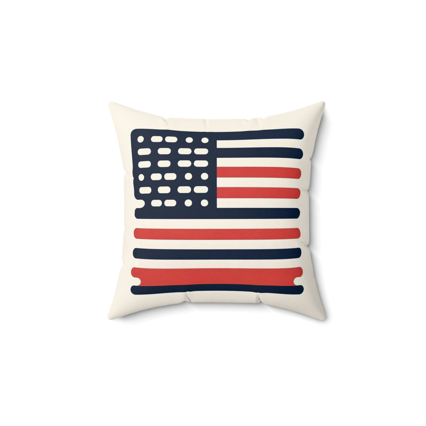 Spun Polyester Square Pillow