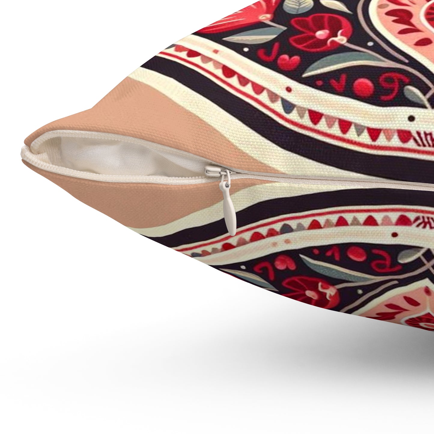 Spun Polyester Square Pillow