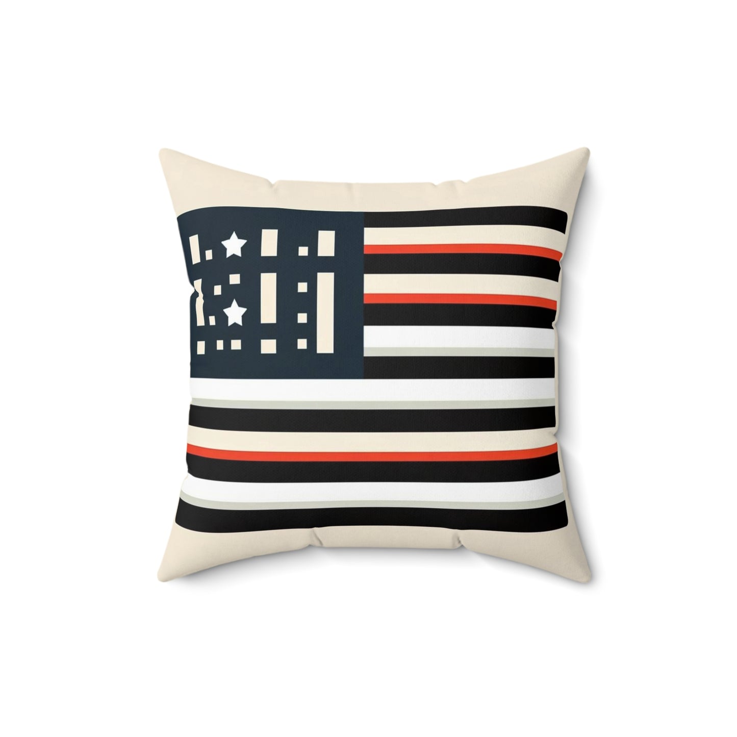 Spun Polyester Square Pillow