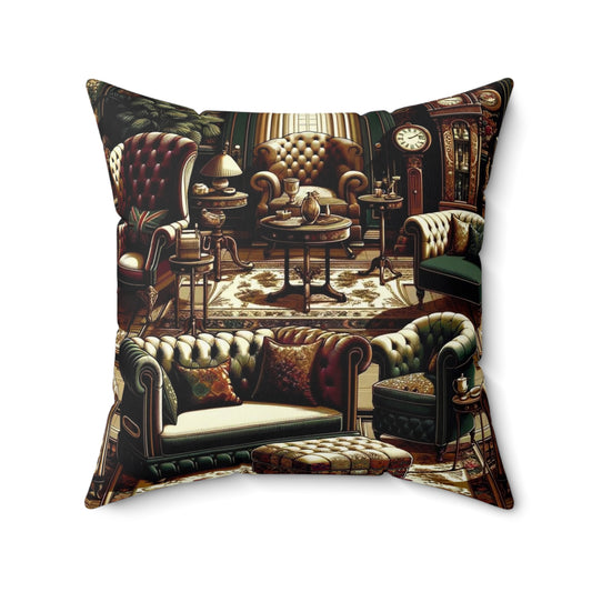 Spun Polyester Square Pillow