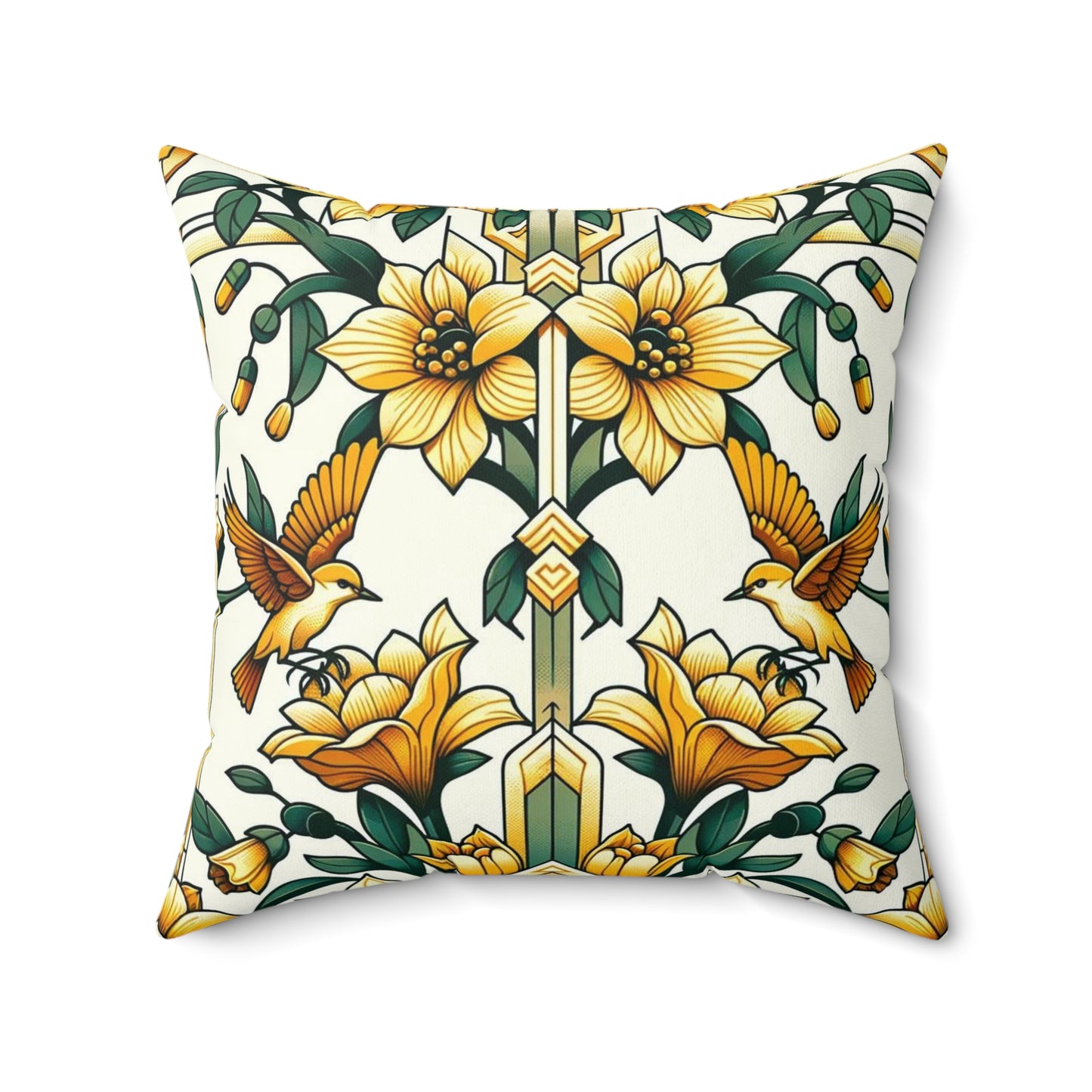 Spun Polyester Square Pillow