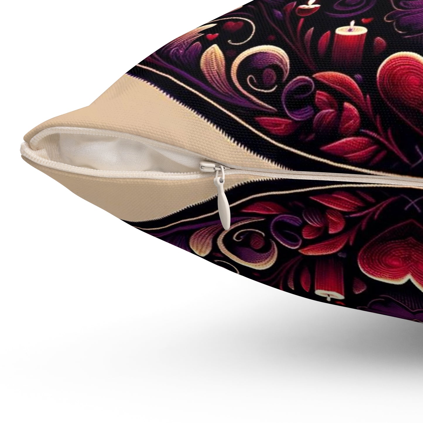 Spun Polyester Square Pillow