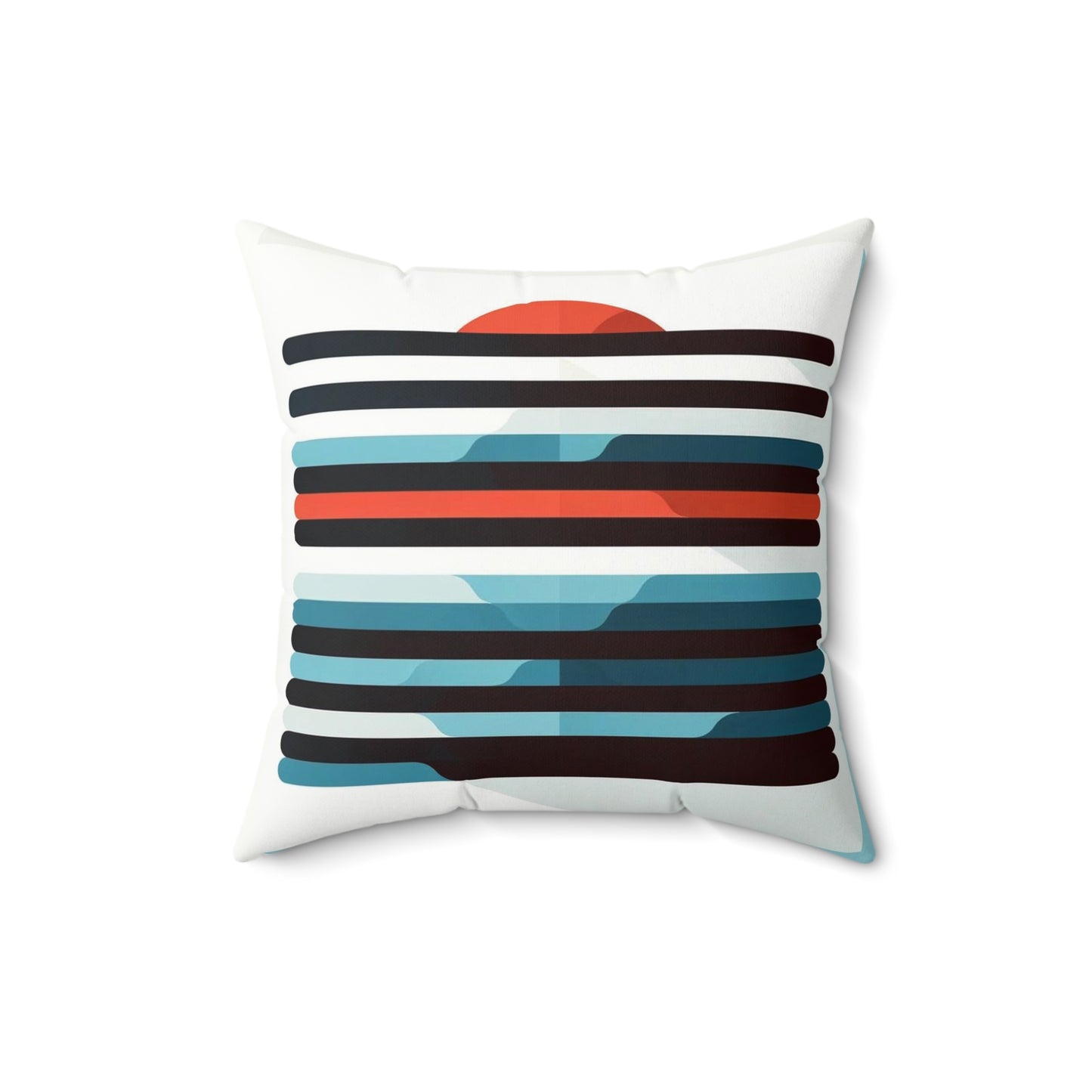 Spun Polyester Square Pillow