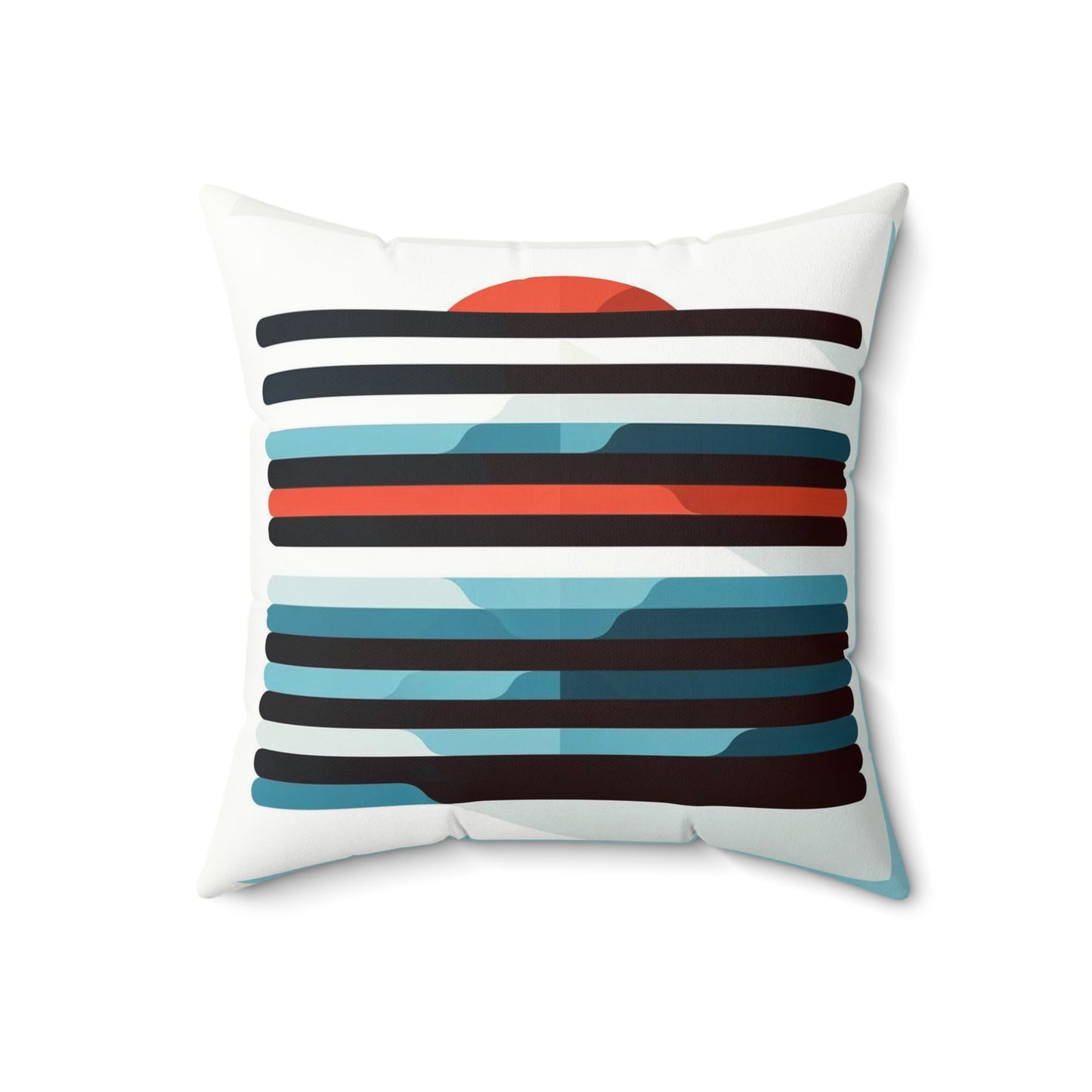 Spun Polyester Square Pillow