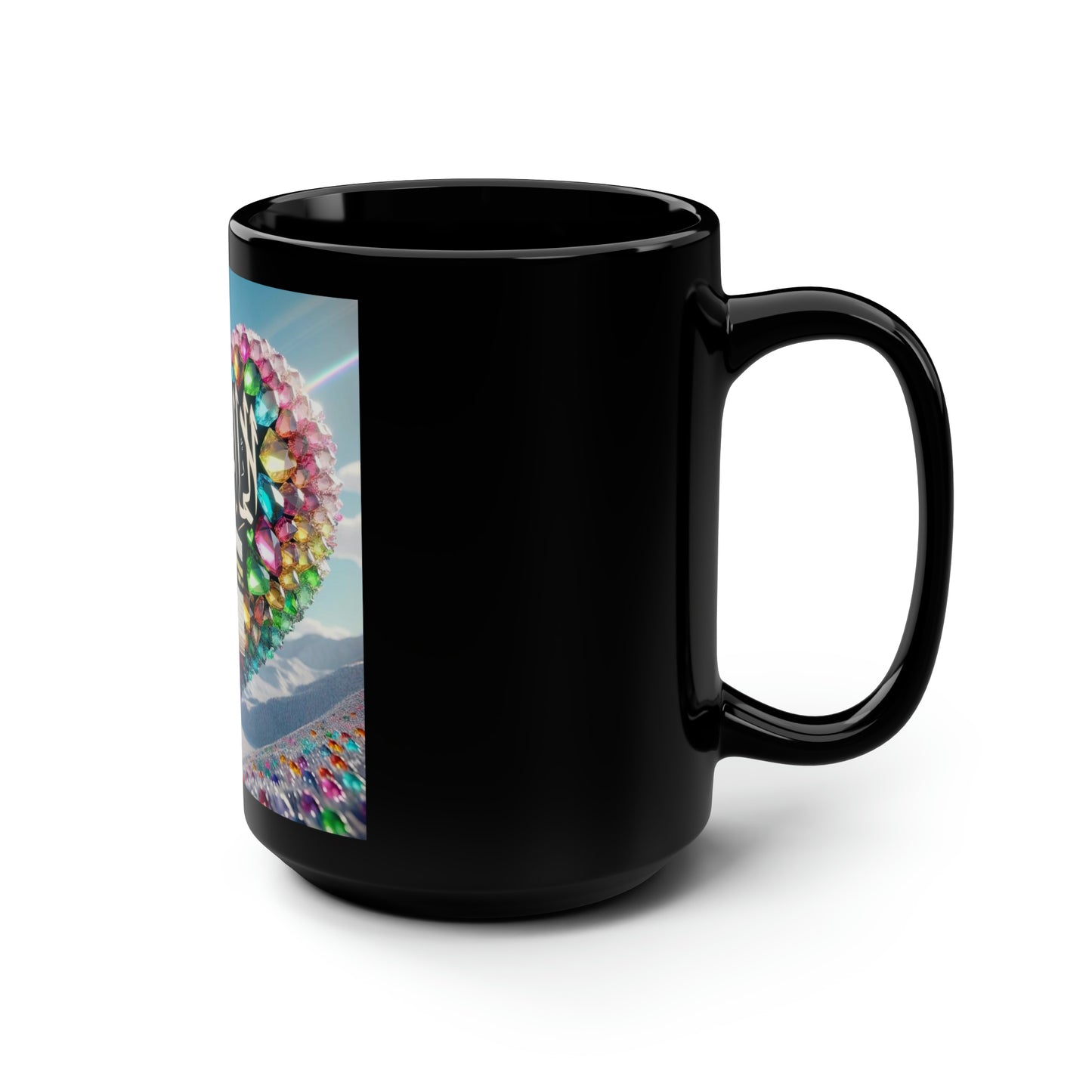 Black Mug, 15oz
