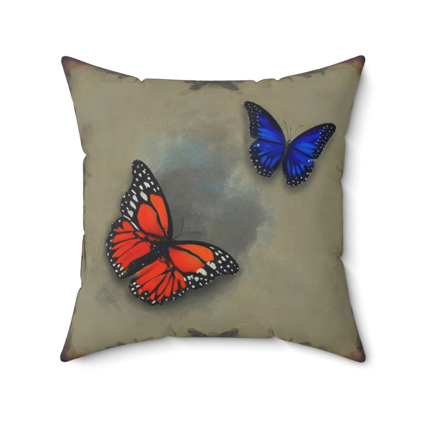 Spun Polyester Square Pillow