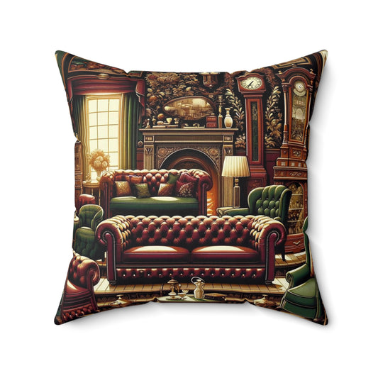 Spun Polyester Square Pillow